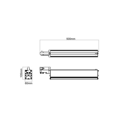 LED Leuchte Brick+ 40W 4800lm 3000-6000K Dimmbar ber 2.4 GHz. wei