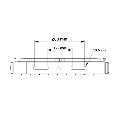 200W LED Strahler Extreme 38.000 Lumen Bridgelux LEDs + Meanwell 5700k