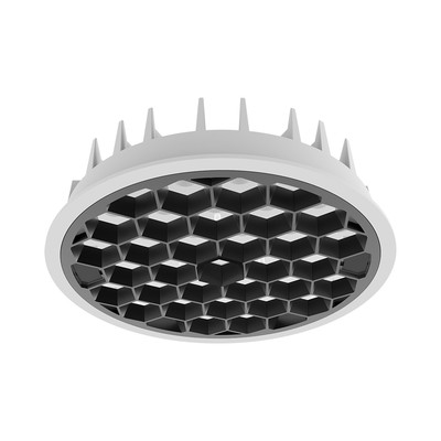 LED Comb Line Einbaustrahler 26W UGR19  210mm wei OSRAM Netzteil 5000 K