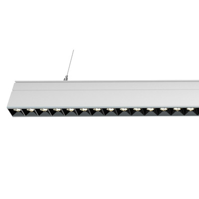 LED Pendelleuchte 40W 2.4 G Dimmbar + 2700K bis 6500K UGR<19 wei