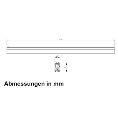 LED Pendelleuchte 40W 2.4 G Dimmbar + 2700K bis 6500K UGR<19 wei