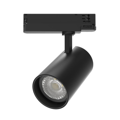 LED Schienenstrahler Spot schwarz 20W Phillips LED & Netzteil 3000K